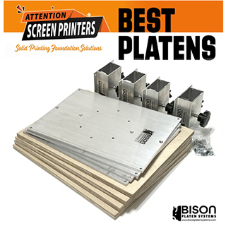 Aluminum Screen Printing Platen Pallet Bracket